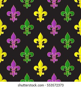 Carnival Festival Masquerade Poster Invitation Pattern Stock Vector ...