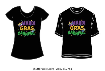 Mardi Gras Carnival unisex t-shirt