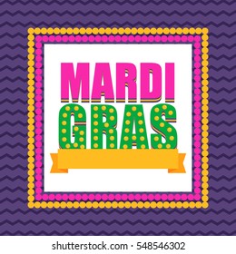 Mardi Gras, celebration design background.