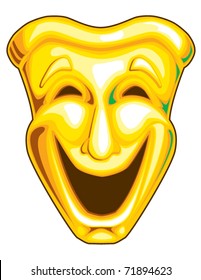 Mardi Gras Comedy Mask