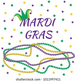 Mardi Gras design elements