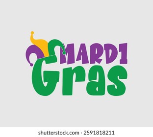 Mardi Gras, Mardi Gras Design Idea, Retro Mardi Gras T-shirt - Fat Tuesday Carnival t shirt design