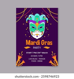 mardi gras design vector illustration