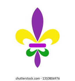 Mardi Gras Festival Element