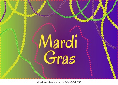 Mardi Gras holiday thematic picture