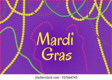 Mardi Gras holiday thematic picture