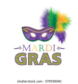 Mardi Gras holiday. Vector illustration