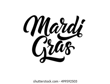 Mardi Gras Lettering