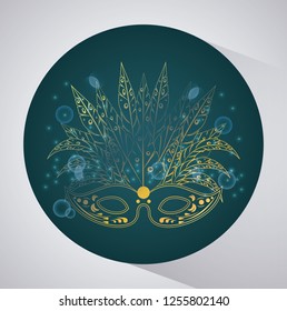 Mardi gras mask