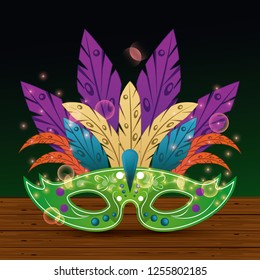 Mardi gras mask