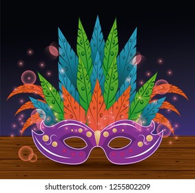 Mardi gras mask