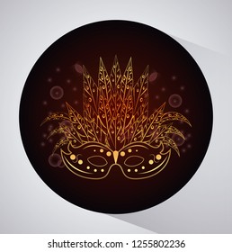 Mardi gras mask