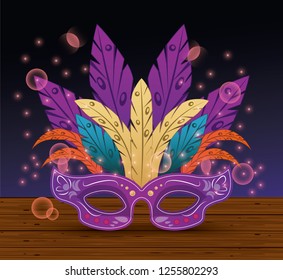 Mardi gras mask