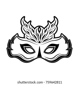 Mardi gras mask