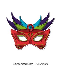 Mardi gras mask