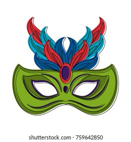 Mardi gras mask