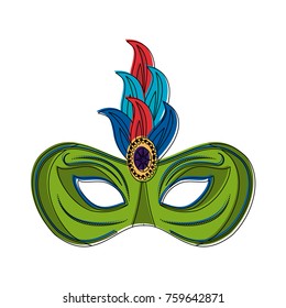 Mardi gras mask