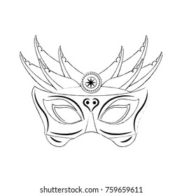 Mardi gras mask