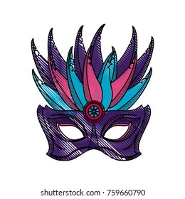 Mardi gras mask