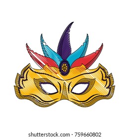 Mardi gras mask