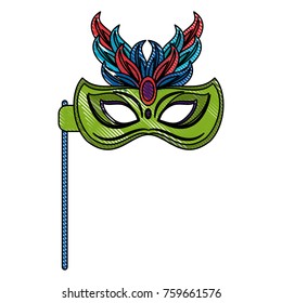 Mardi gras mask