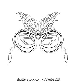 Mardi gras mask