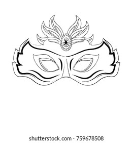 Mardi gras mask