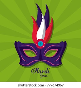 Mardi gras mask