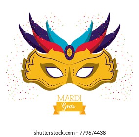 Mardi gras mask