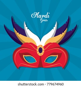 Mardi gras mask