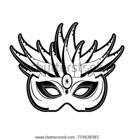 Mardi gras mask