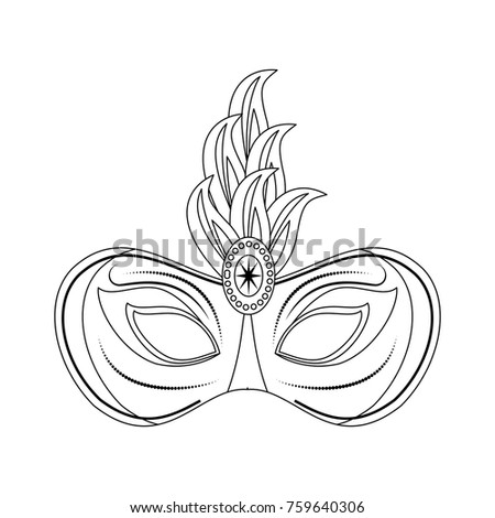 Mardi gras mask