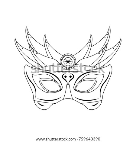 Mardi gras mask