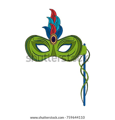Mardi gras mask