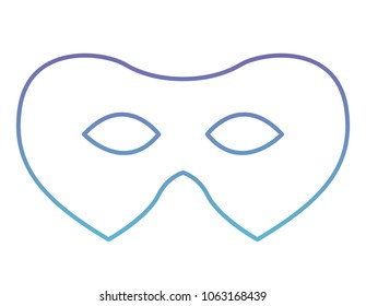 mardi gras mask icon