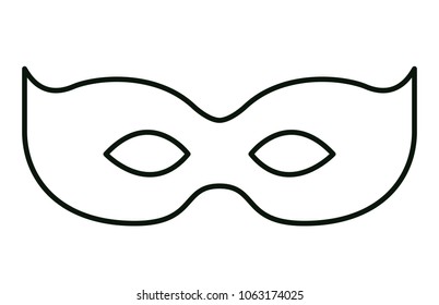 mardi gras mask icon