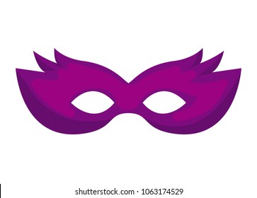 mardi gras mask icon