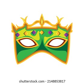 mardi gras mask icon vector