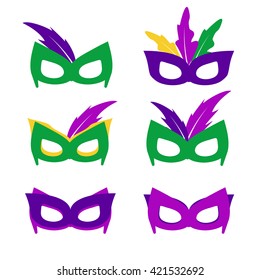 Mardi gras mask, vector mardi gras masks vector