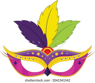 Mardi Gras Parade, Vektorgrafik und Illustration