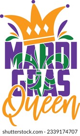 Mardi Gras Queen - Mardi Gras Design