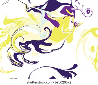 Mardi Gras seamless line marble pattern, Vector illustration. Ideal for wallpaper, patterns, web page background, textiles, holiday greeting cards.
