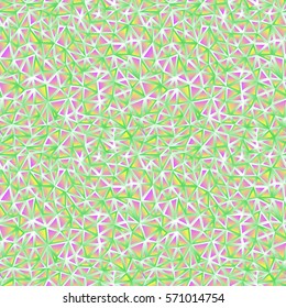 Mardi gras seamless pattern, triangular background, yellow, green, purple, violet colors. Vector Seamless Pattern