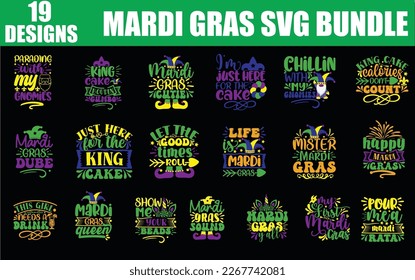 Diseño de Mardi Gras SVG Mardi Gras SVG