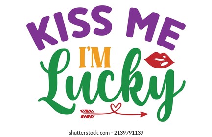 Mardi Gras SVG Design Template