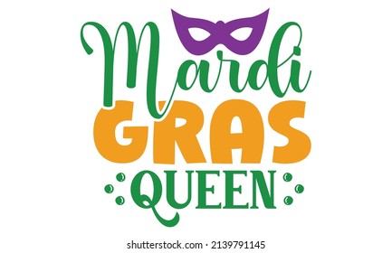 Mardi Gras SVG Design Template