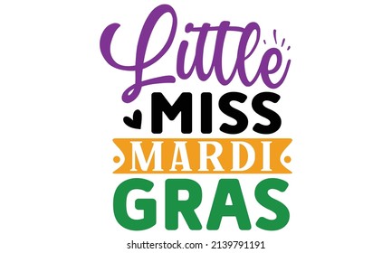 Mardi Gras SVG Design Template