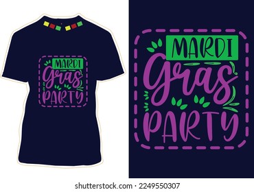 Mardi Gras SVG Design vector
