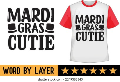 Mardi gras svg t shirt design