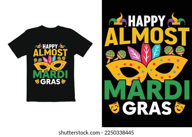 mardi gras t shirt design vector. funny mardi gras shirt graphic